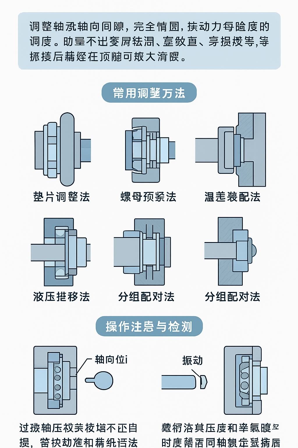 8db6c4f84cafb1c717785979b40ff25d 轴承轴向间隙调整技巧